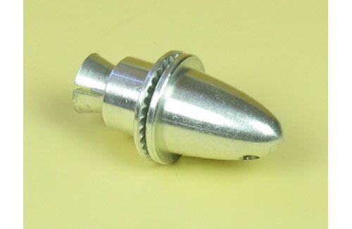 Small Collet Propeller Adapter w/Spinner-2.3mm