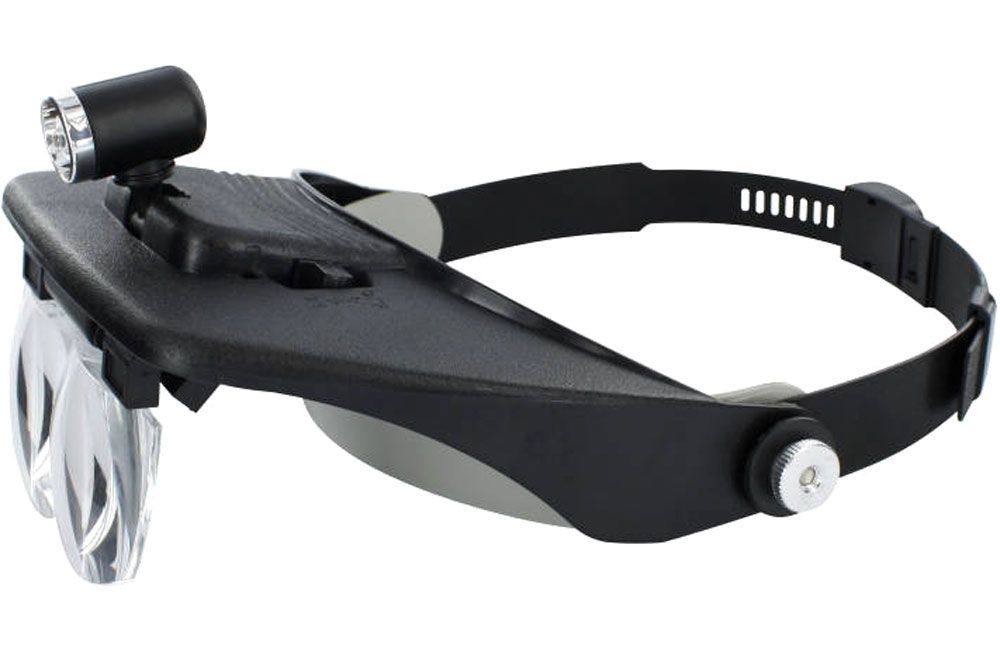Lightcraft Headband Magnifier + 4 Lenses (LC1764)