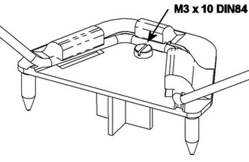 Multiplex MPX Undercarriage Support