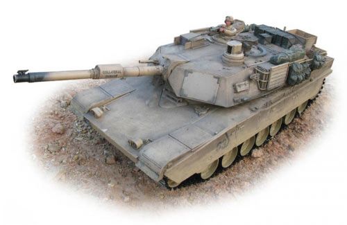 Hobby Engine M1A2 Abrams - Desert Tank