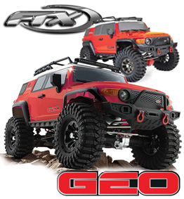 FTX Outback GEO 4X4 RTR 1:10 Trail Crawler - Red